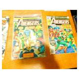 Ten Marvel Comic Books--"Avengers"