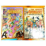 Ten Marvel Comic Books--"The Avengers"