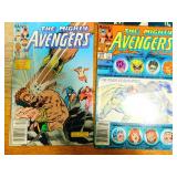 Ten Marvel Comic Books--"The Avengers"