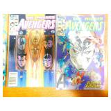 Ten Marvel Comic Books--"The Avengers"