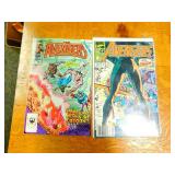 Two Marvel Comic Books--"The Avengers"