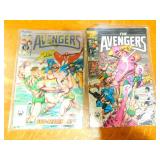 Two Marvel Comic Books--"The Avengers"