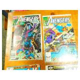 Ten Marvel Comic Books---Two "Avengers"  &  Eight "The Incredible Hulk"