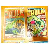 Ten Marvel Comic Books---Two "Avengers"  &  Eight "The Incredible Hulk"