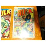 Ten Marvel Comic Books---Two "Avengers"  &  Eight "The Incredible Hulk"