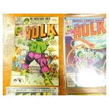 Eight Marvel Comic Books--The Incredible Hulk"