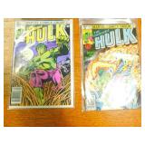 Eight Marvel Comic Books--The Incredible Hulk"