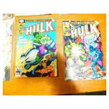 Eight Marvel Comic Books--The Incredible Hulk"