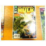 Eight Marvel Comic Books--The Incredible Hulk"