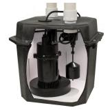 Everbilt 1/4 HP Pre-Plumbed Sink Tray System Sump Pump