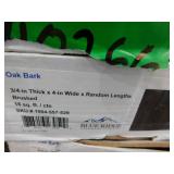 Blue Ridge Hardwood Flooring Wire Brushed Oak Bark 3/4 in. T x 4 in. W x Random Length Solid Hardwood Flooring (112 sq. ft.)