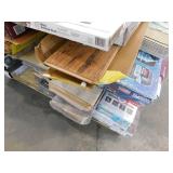 Pallet lot of Laminate and wood flooring.