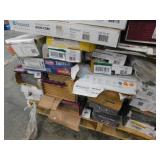 Pallet lot of Laminate and wood flooring.