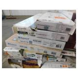 Pallet lot of Laminate and wood flooring.