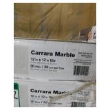 TrafficMaster Carrara Marble 12 in. x 12 in. Peel and Stick Vinyl Tile (250 sq. ft. / case)