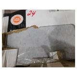 TrafficMaster White Travertine 12 in. x 12 in. Peel and Stick Vinyl Tile (180 sq. ft.)