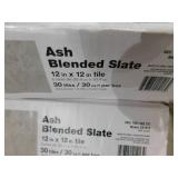 TrafficMaster Ash Blended Slate 12 in. x 12 in. Peel and Stick Vinyl Tile (240 sq. ft.)