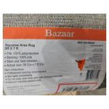 Bazaar Multi-Colored 5 ft. x 7 ft. Geometric Area Rug
