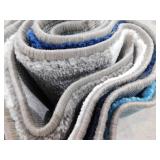StyleWell Tangier Blue Geo 6 ft. x 9 ft. Geometric Area Rug