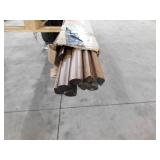 (8) Strand Woven Bamboo Hillside 0.715 in. T x 0.715 in. W x 72 in. L Bamboo Quarter Round Molding