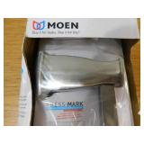 MOEN Hensley Pivoting Double Post Toilet Paper Holder with Press and Mark in Brushed Nickel