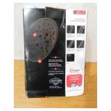 Delta 5-Spray 6 in. Single Wall Mount Fixed Shower Head in SpotShield Venetian Bronze