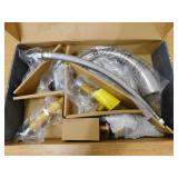 Glacier Bay Builders 2-Handle Deck-Mount Roman Tub Faucet in Brushed Nickel
