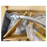 Glacier Bay Builders 2-Handle Deck-Mount Roman Tub Faucet in Brushed Nickel