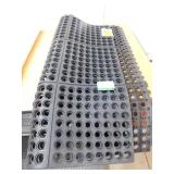 TrafficMaster Black 36 in. x 36 in. Rubber Anti-Fatigue Comfort Mat
