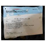 TrafficMaster Black 36 in. x 36 in. Rubber Anti-Fatigue Comfort Mat
