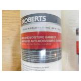 (5) Roberts Silicone Moisture Barrier 200 sq. ft. 31.5 in. x 76.25 ft. x 6 mil Underlayment for Solid & Engineered Wood Floors & LVP