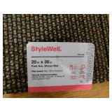 StyleWell Manhattan Park Ave. 20 in. x 36 in. Door Mat