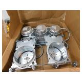 (5) Halo New Construction Airtight Ic 6-in Shallow Recessed Light Housing