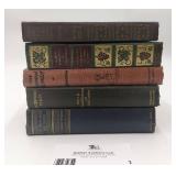 5 1920s-40s Rare Vintage Books-The Human Comedy by Saroyan, The Web and The Rock by Thomas Wolf,Nana by Emile Zola And More!