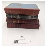 4 Rare Vintage History Books From1911-1930