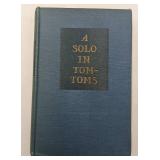 3 Vintage 1940s Rare Hard Books Goya, Thackeray and Fowler