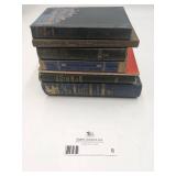 6 Vintage Rare English, Grammar, & Reading, Theological Hard Bound Books from 1882- 1951