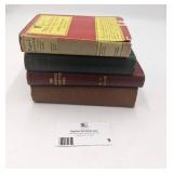 4 Rare English Hard Bound Reference Books from 1916=1948