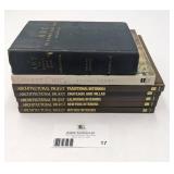 7 Rare Vintage Interior Design Hardbound Books from 1935- 1982