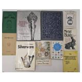 10 Assorted Rare Vintage Guides-Silver Identification, British Ceramic Marks, RS Prussia, Fruit Jars and Moe!