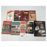 9 Rare Vintage Books and Guides For Collectors & Resellers- Trains, Flashlights, Medical , Coca-Cola, Toasters ANd More!!