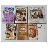 6 Rare Vintage Repair and Refinishing Books- Furniture, Old-TimeRadios, Wicker Furniture, and More!