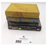 4 Rare Vintage & Antique Books From 1936-70 Gore Vidal and More!