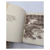 7 Fun Vintage Cook Books-365 ways To Cook a Hamburger Simple Abundance A Daybook of Comfort & Joy Appetizers & Soups James Beard