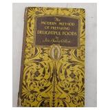 8 Rare Antique Cook Books From 1927-1956
