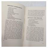 8 Rare Antique Cook Books From 1927-1956