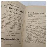 8 Rare Antique Cook Books From 1927-1956