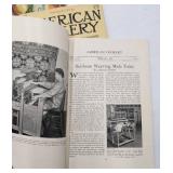 8 Rare Antique Cook Books From 1927-1956