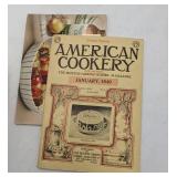 8 Rare Antique Cook Books From 1927-1956