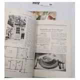 8 Rare Antique Cook Books From 1927-1956